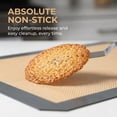 thumbnail image 3 of REGALWOVEN 3 Pcs Silicone Pastry Mat, Non Stick Baking Mat with Measurements, Heat Resistant Dough Rolling Baking Sheet Thin Gray 16.5x11.6in, 3 of 5