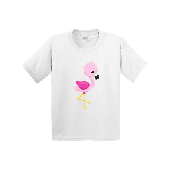 Inktastic Cute Pink Baby Flamingo Youth T-Shirt