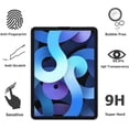 thumbnail image 2 of [2 Pack] Jxr iPad Air 5th Generation Screen Protector, Self-Adhere Bubble-Free Scratch Resistant Tempered Glass for Apple iPad Air 10.9-inch (iPad Air 5, iPad Air 2022), 2 of 5