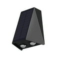 thumbnail image 2 of MEC08 Solar Outdoor Wall Light Minimalistic Elegant Design, 2 of 7