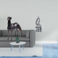thumbnail image 2 of Estatua de perro de resina, figura de animal, escultura, adorno coleccionable, decoración de escritorio, hecha de resina con finos detalles, adecuada, 2 of 8