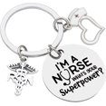 thumbnail image 2 of FrostHike Nurse Gifts for Women - Nurse Keychain for Nursing School Student Graduation Birthday Christmas Nurse’s Day Gift Male Women, 2 of 4