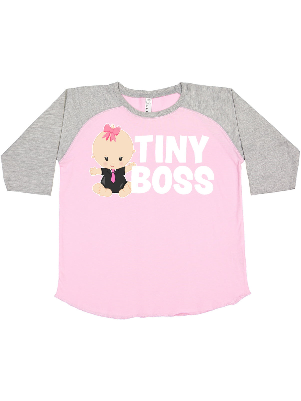 inktastic Tiny Boss with Baby in Suit Toddler T-Shirt 
