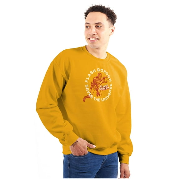 Flash Gordon Superhero Comic Book Sweatshirt for Men or Women Brisco Brands S