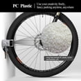 thumbnail image 3 of Bike Parking Buckle Cycling Racks & Stands Bicycle Wall Mounted Hanger Bike, 3 of 5