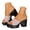 Pink, variant on Women's Plaid Platform Wedge Sandals Chunky Heeles Mule Open Toe Slip On Slide Shoes Elegant Dressy Pumps Blue Size 8.5