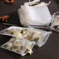 thumbnail image 1 of Bolsas DE filtro DE té TANGJMXG para té DE hojas sueltas, 100 unidades, infusor DE té vacío con cordón, bolsas ecológicas, 1 of 5