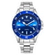 thumbnail image 1 of Reloj de cuarzo para hombre, relojes de moda para hombre, relojes de acero inoxidable, relojes casuales, relojes de pulsera con cristales de aleación para hombre., 1 of 2