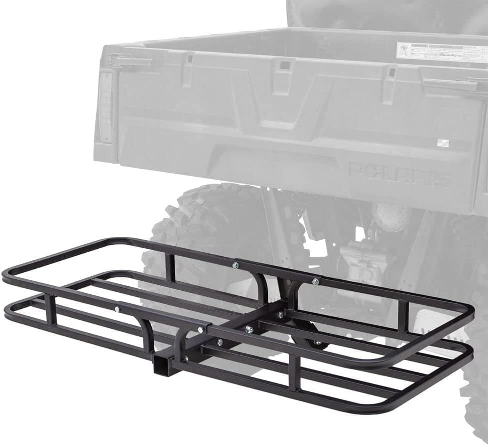 48" Steel HitchMounted ATV Cargo Carrier 150 lb. Capacity