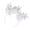 A, variant on White Snowflake Headband Glittering Rhinestones Women Hair Bands Hair Decors Suitable for Holiday and Winter Gatherings