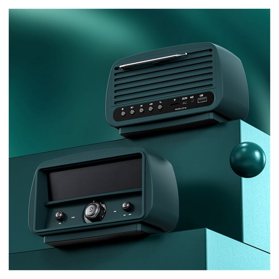 Surround Stereo Sound Bar Wireless Bluetooth-Compatible 5.0 Speaker With FM Transmitter Radio Player Support Card U Disk