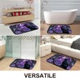 thumbnail image 5 of 1pc A Black Cat Looking Absorbent Non-Slip Bathroom Thickened Flannel Rug Decor,Soft,Quick Drying,Suitable For Indoor/outdoor Use,Bathrooms,Bedrooms,Kitchens,Terrace,Laundry Rooms,16"x24", 5 of 9