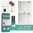 thumbnail image 4 of Household Ceramic Tile Repair Ab Glue Set Ceramic Tile Crack Fi, 4 of 5