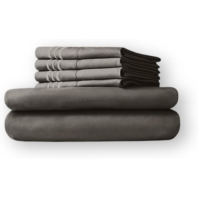 Sábana 1800 Hilos Queen Size B.KIND & BEYOND Gris