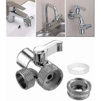 Switch Faucet Adapter Aerator Water Tap Connector Kitchen Sink Splitter Shower Head Diverter Valve