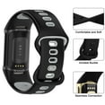 thumbnail image 3 of Fulsaxad Compatible with Fitbit Charge 6 Replacement Band Silicone Sport Replacement Wrist Watch Band Strap Compatible with Fitbit Charge 6 / Charge 5, 3 of 16
