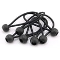 thumbnail image 2 of 10pack Bungee Balls Exercise Fitness Trampoline Elastic Rope，Trampoline Ropes ，Black Bungee Cord for Canopy Tarp, 2 of 5