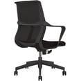 thumbnail image 3 of Silla Star90 N Grupo Microtec Oficina SemiEjecutiva Secretarial Baja Malla Mesh Moderna Ajustable Elegante Hogar Escritorio Ergonomica Estructura Negro Grupo Microtec AB-90 Negro Star90 N, 3 of 4