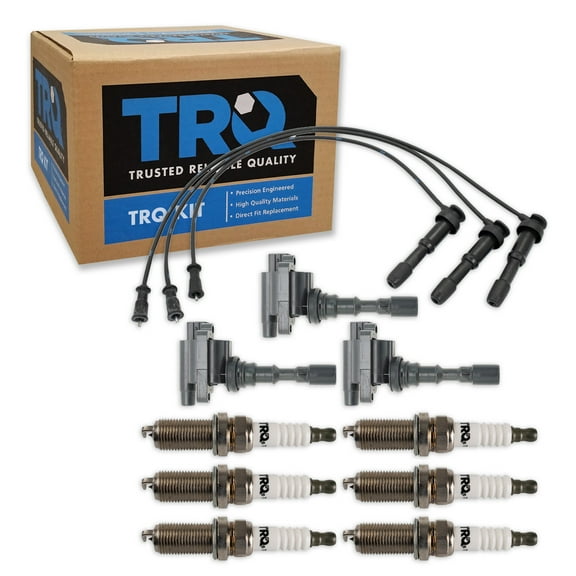 TRQIgnition Coils Wires & Spark Plugs Fits 2003-2005 Hyundai XG350 TKA06248