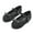 708-Black, variant on THEE BRON Toddler Girl Mary Jane Party Princess Wedding Dress Shoes(708-White,10M)