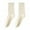 Beige, variant on ievspot 1 Pair Women Socks Mid-tube No Odor Retro Solid Color High Elasticity Anti-shrink Sports Cotton Socks