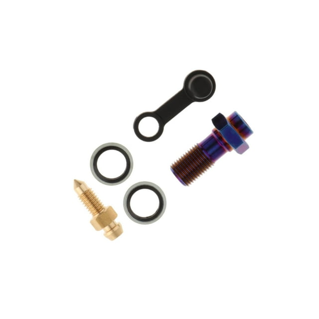 fastboy Banjo Bleeder Screw Adapter Bleed Screw for Fuel Oil System Blue 1.0 Blue 1.0