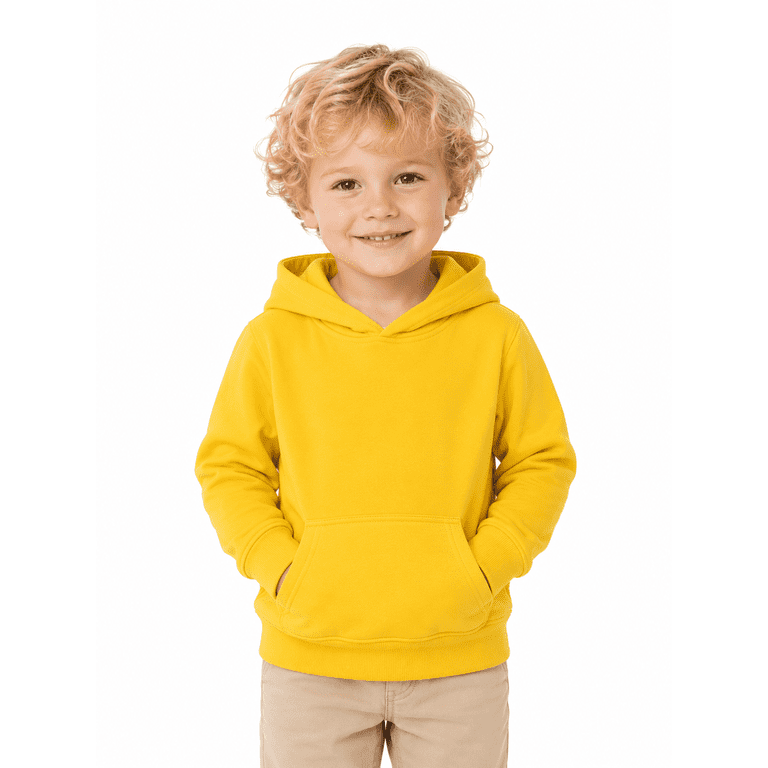 HILEELANG Kids Cotton Blend Pullover Hoodie photo 2