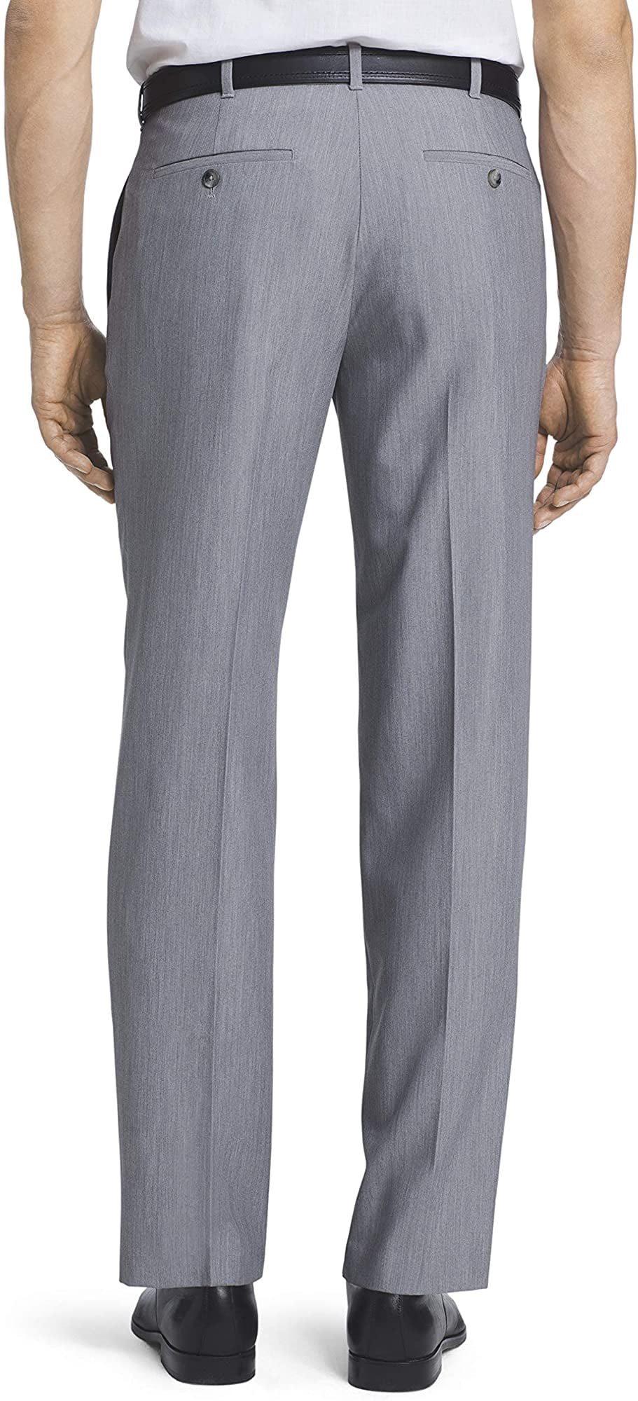 Van Heusen Men's Flex Straight Fit Flat 