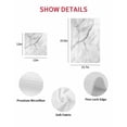 thumbnail image 6 of White Marble Hand Towels Set,Waffle Weave Kitchen Towels 4Pcs, Modern Geometric Abstract Minimalist Crack Microfiber Hair Face Bath Tea Towel Absorbent Quick Drying Cleaning Dish Cloths 15.7"x23.6", 6 of 7