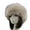 28, variant on Huanledash Women Hat Solid Color Faux Fur Headwear Brimless Empty Top Hat for Skiing