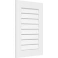 thumbnail image 2 of 26"W x 24"H Rectangle Surface Mount PVC Gable Vent: Non-Functional, w/ 3-1/2"W x 1"P Standard Frame, 2 of 13