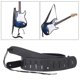 thumbnail image 1 of Correa de cuero CUTICAT para guitarra ajustable 2.17 de ancho Negro, 1 of 8