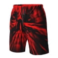 thumbnail image 4 of Fotbe The Red Head Skull Trajes de Baño Estampados para Hombre, Shorts de Verano de Secado Rápido, Ropa de Playa, Bañadores-X-Large, 4 of 6