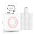 thumbnail image 1 of Jinsinto Portable Bluetooth multifunction photo thermal printer with 10 paper rolls, 1 of 1