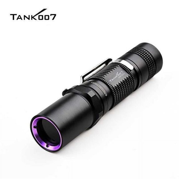 TANK007 UV320 365 Nm UV Torch Ultraviolet Flashlight for Charm in Your Hands for - Purple
