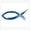 1pcs, variant on Christian Fish Classic Accent Religious Car Window Emblem Vinyl Sticker