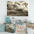 thumbnail image 3 of Designart 'Clouds After The Rain On The Prairie' Traditional Framed Art Print, 3 of 4