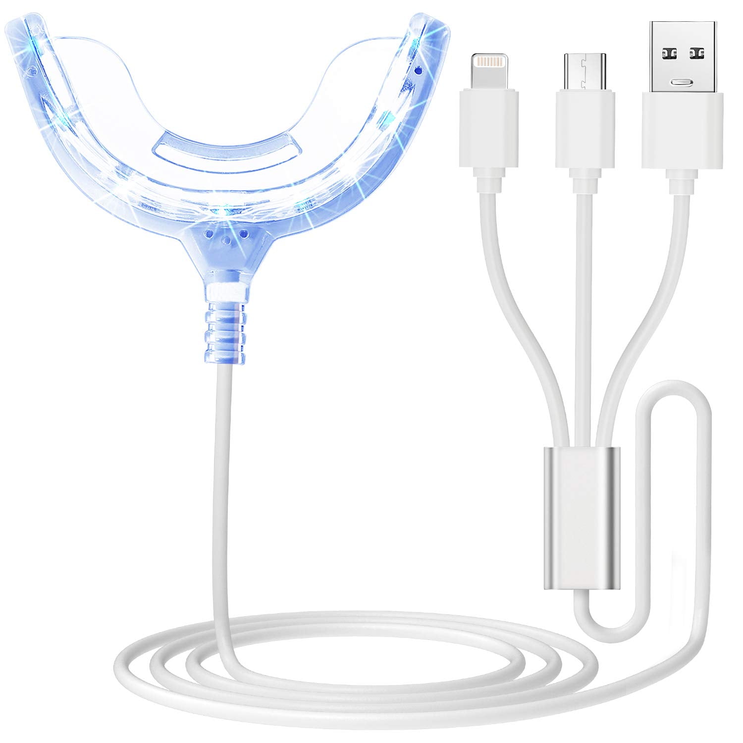 "Teeth Whitening Accelerator Light, 16x More Powerful Blue LED Light