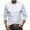 White, variant on VJATTWR Men's Crew Neck Long-Sleeve T-Shirt Pocket Tee S