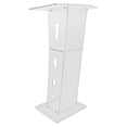 thumbnail image 1 of Acrylic Podium Clear Church Pulpit Floor-Standing Podium Lectern, 1 of 8