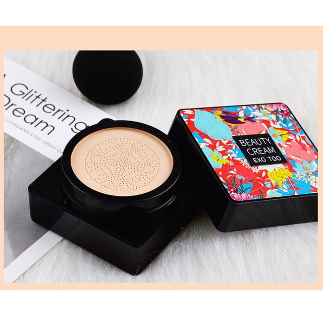 RYRDWP Cushion Ball Moisturizing Cream Makeup Long Lasting Matte Concealer 2 Colors Optional Suitable For Women And Men