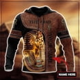 thumbnail image 3 of Sudadera vintage para hombre, sudadera con estampado 3D del antiguo Egipto, informal, de otoño, de gran tamaño, estilo Harajuku, de manga larga, talla 6XL, 3 of 5