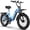 EK8-Blue, variant on CBVELO 1000W Electric Bike,48V 20AH Removable Battery EBike,Electric Bike for Adults, 20" Fat Tire ebike, Adult Electric Bikes for Commute All Terrain one year warrenty