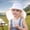 Beige, variant on Kids Sun Hat Adjustable for Outdoor Activities Beach Pool and Camping - Ideal for Boys and Girls 3-8 Years