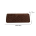 thumbnail image 3 of Btomtd Non Slip Rectangular Sofa Cushion Four Season Office Leather Sofa Seat Cushion and Decorative Window Cushion for Home Use - 39.37x19.68 inch, Coffee, 3 of 6
