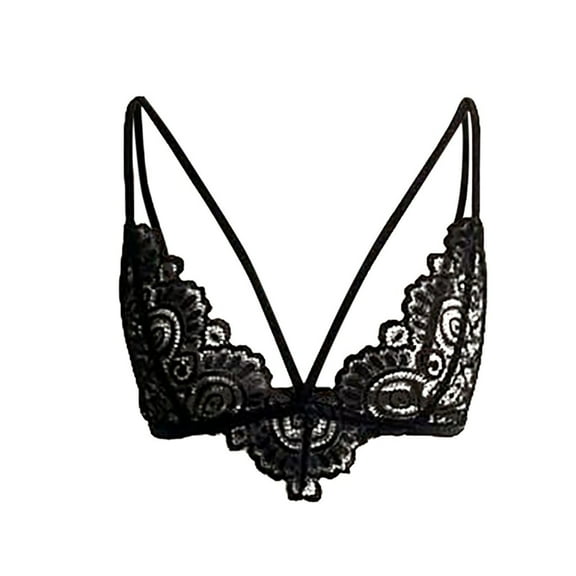 Women Lace Floral Bralette Bralet Bra Bustier Crop Top Cami Unpadded Tank Women'S Plus Size Bras Underwire Wire Bra Bras No Underwire No Padding
