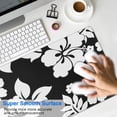thumbnail image 4 of Long Mouse Pads for Desk,Pioneer Flower Floral Print Pattern Desk Mats on Top Of Desks, Desk Mouse Pad Extra Large with 3mm Non-Slip Base and Stitched Edge for Gaming,Office,Work,Home 31.5"x11.8", 4 of 6