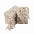 thumbnail image 1 of wonima11 30 Pack Soap Exfoliating Bags Pouch Soap Saver Natural Ramie Mesh Soaps Bag Hand Made Soaps Bag with Drawstring for Bath & Shower Use, 1 of 1