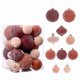 thumbnail image 1 of Juego de 35 bolas colgantes de flocado para decoración navideña. Adornos decorativos de boutique para árbol de Navidad, jardín, Navidad y Halloween., 1 of 2
