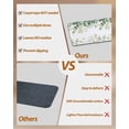thumbnail image 3 of Stair Treads for Wooden Steps,Eucalyptus Peel and Stick Stair Treads with Adhesive,Sage Green Brown Leaf Boho Minimalist White Non Slip Indoor Stairs Runner Rugs Mats for Elders Dogs 8"x30" 15PCS, 3 of 7
